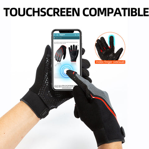 VGO 1 Pair Synthetic Leather Anti-Slip Light Duty Work Gloves, Velcro Closure ( Black, SL9720)
